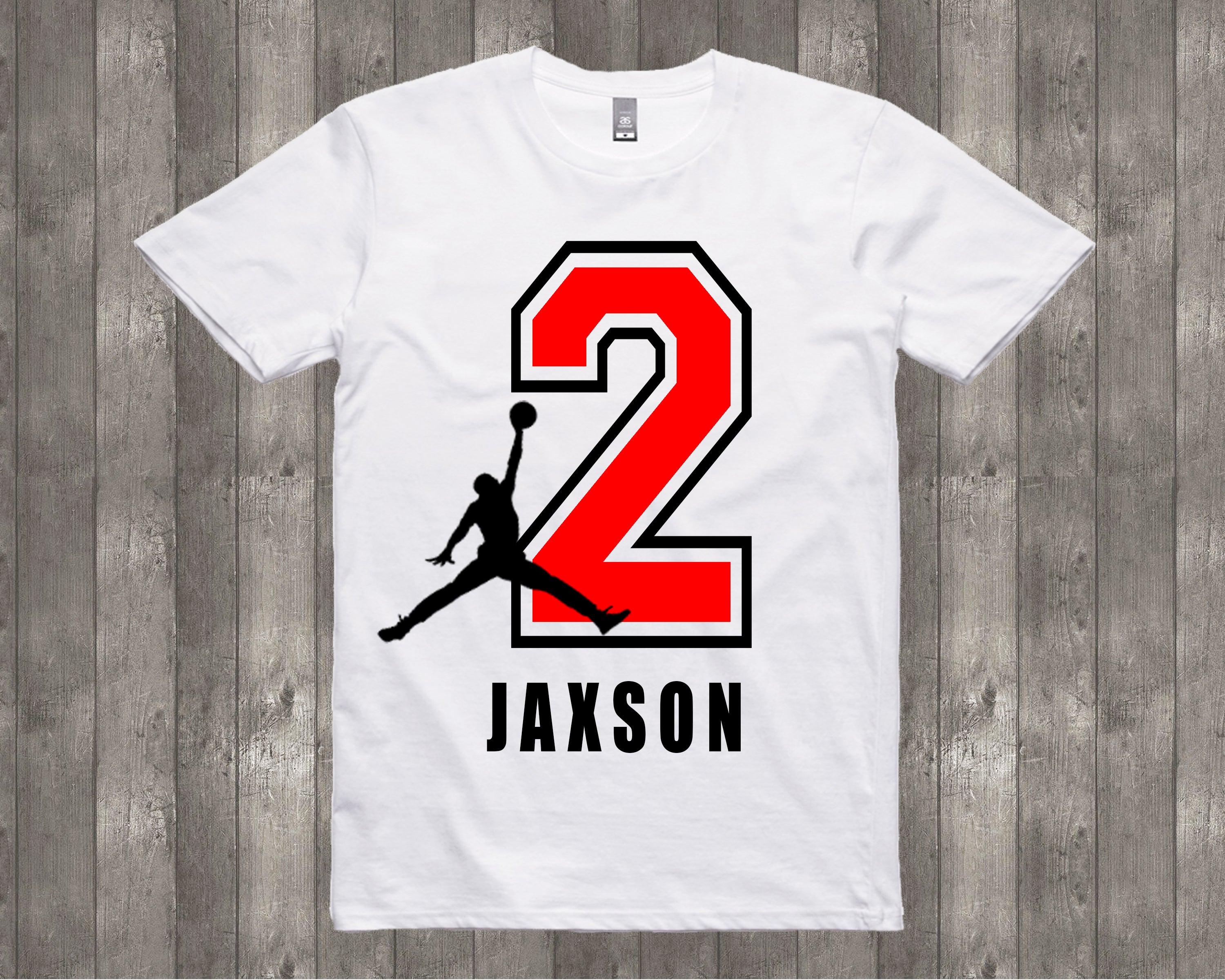 Jumpman Jordan Personalized Birthday Shirt DesignsbyDes