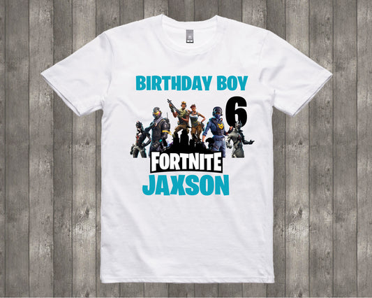 Fortnite Personalized Birthday Shirt