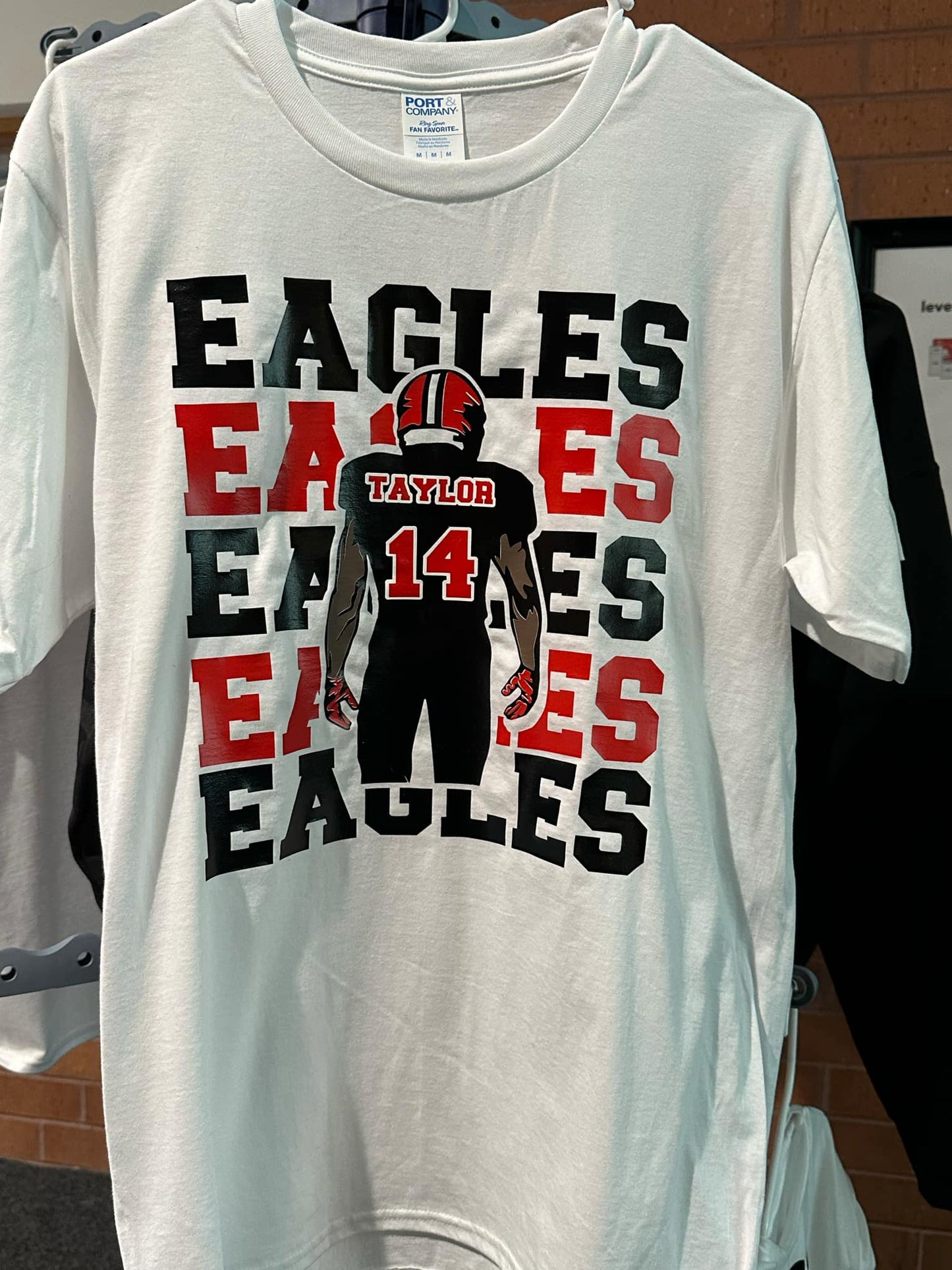 White Eagles Custom Player Football Shirt