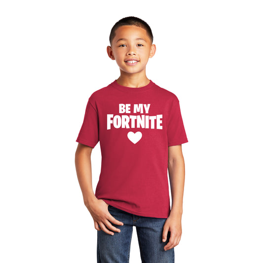 Be my Fortnite Valentine Shirt