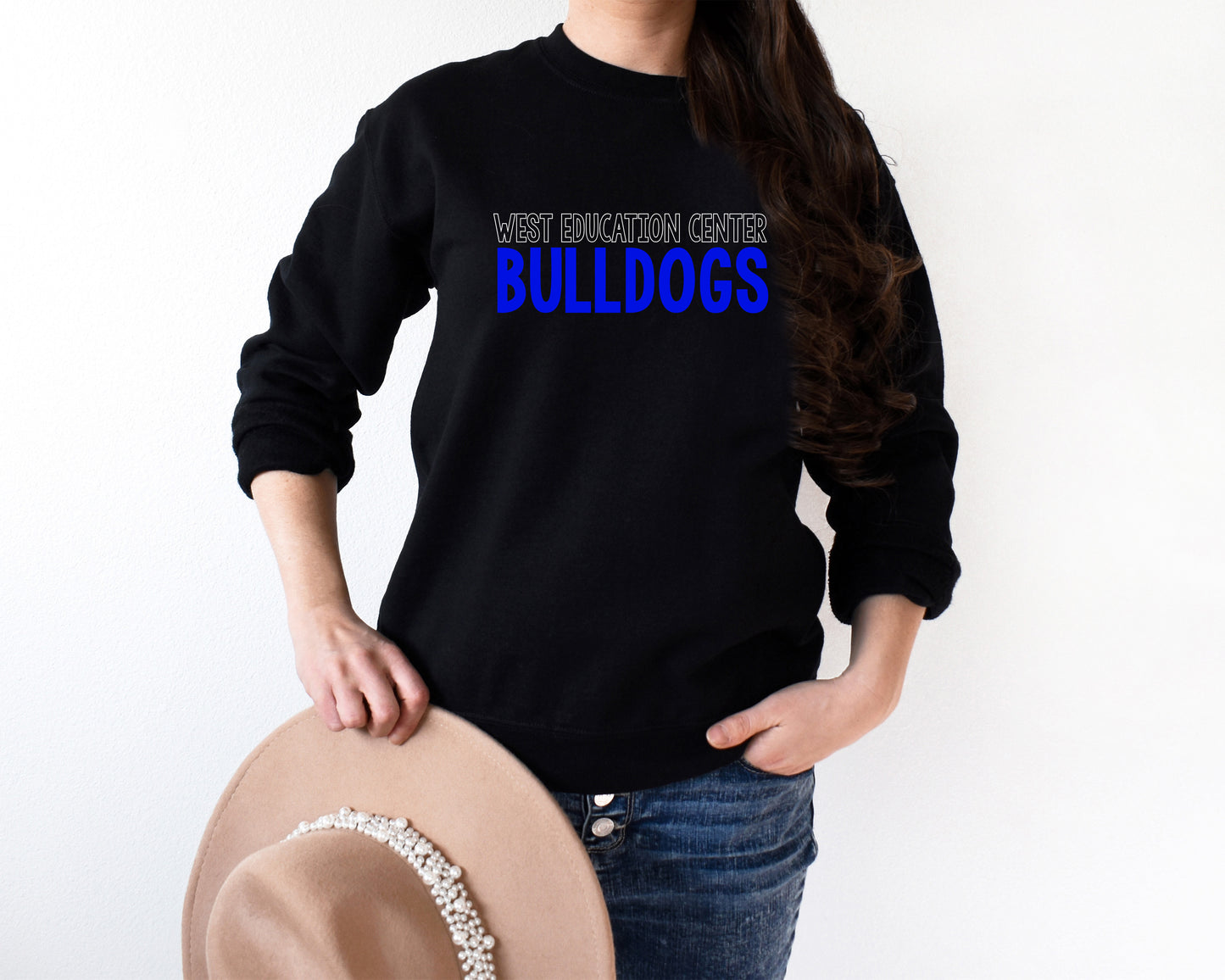 West Education Bulldogs Crewneck Style 2