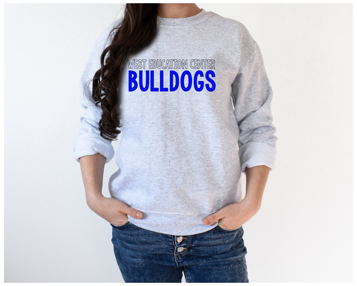 West Education Bulldogs Crewneck Style 2