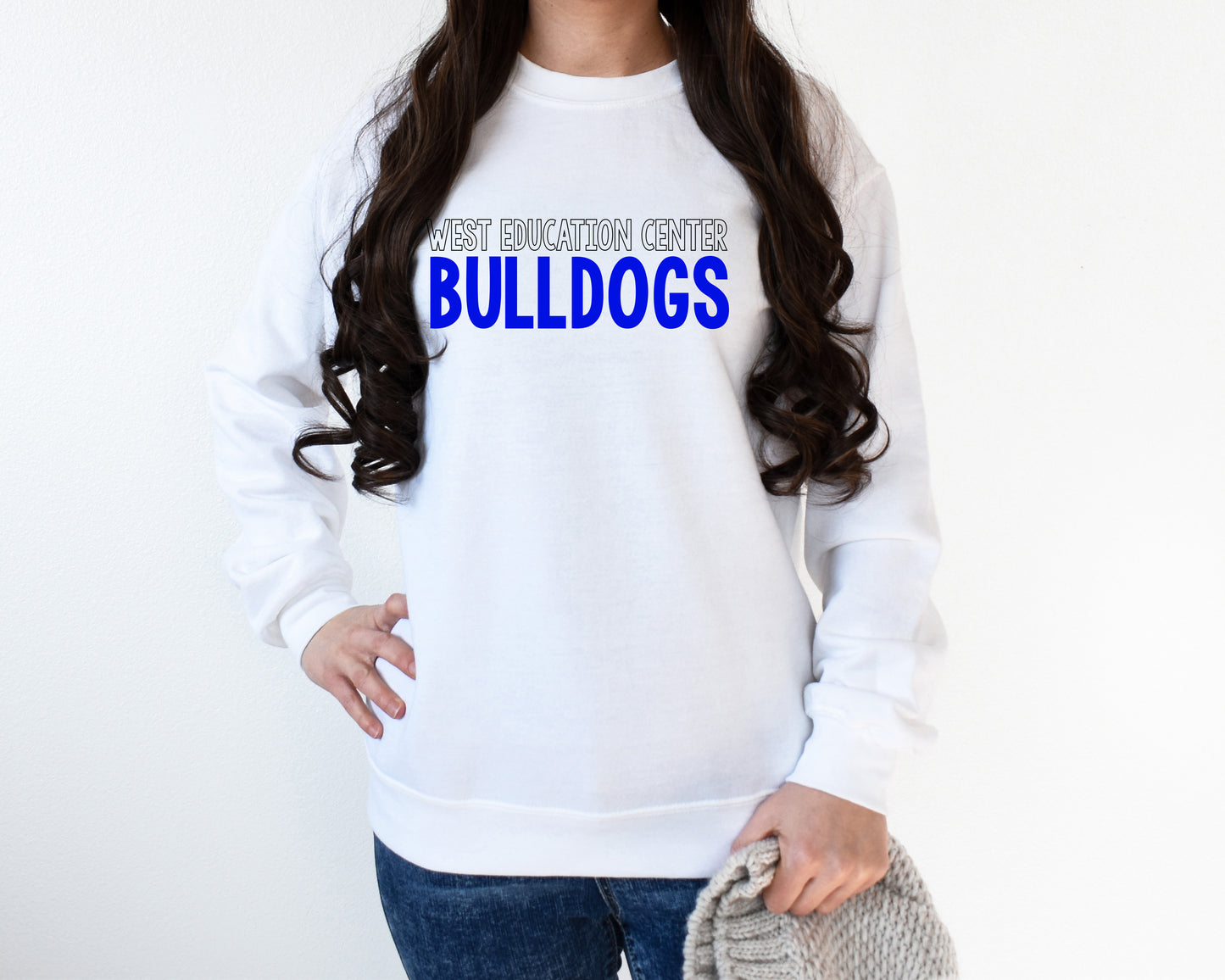 West Education Bulldogs Crewneck Style 2