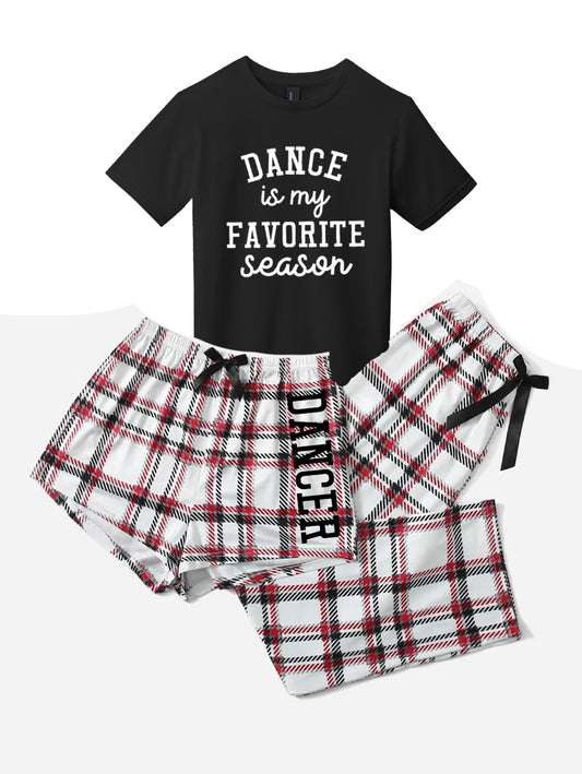Dance is my favorite Season 3pc PJ Set **Tshirt**