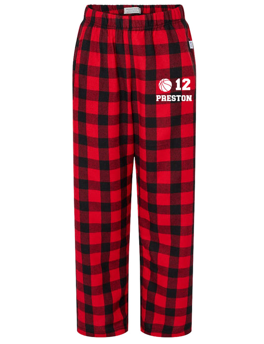 Eagles Basketball Flannel Pants Style 2