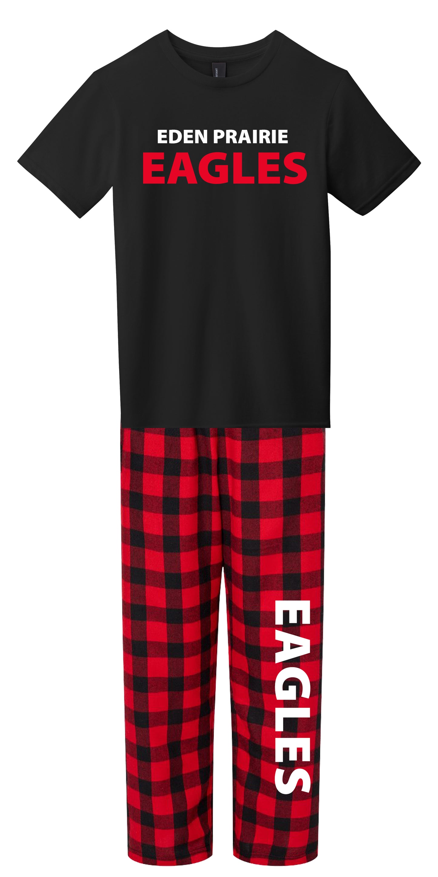 Eagles Short Sleeve Tshirt & Flannel Pants