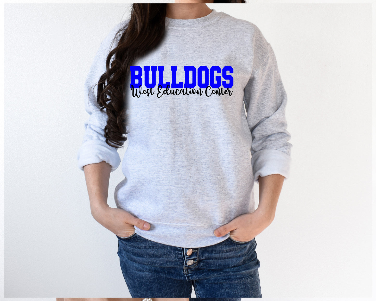 West Education Bulldogs Crewneck Style 3