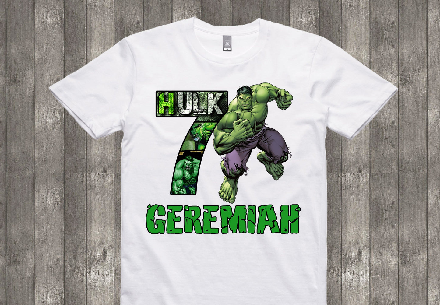 Hulk Personalized Birthday Shirt