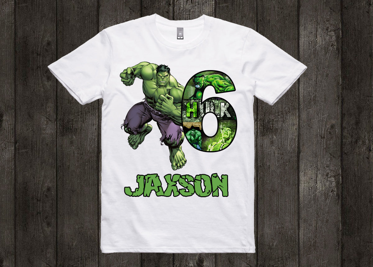 Hulk Personalized Birthday Shirt