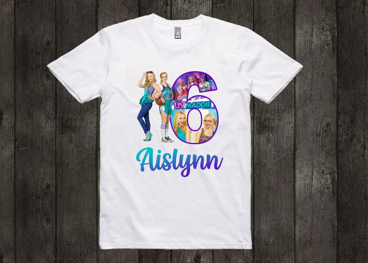 Liv & Maddie Personalized Birthday Shirt