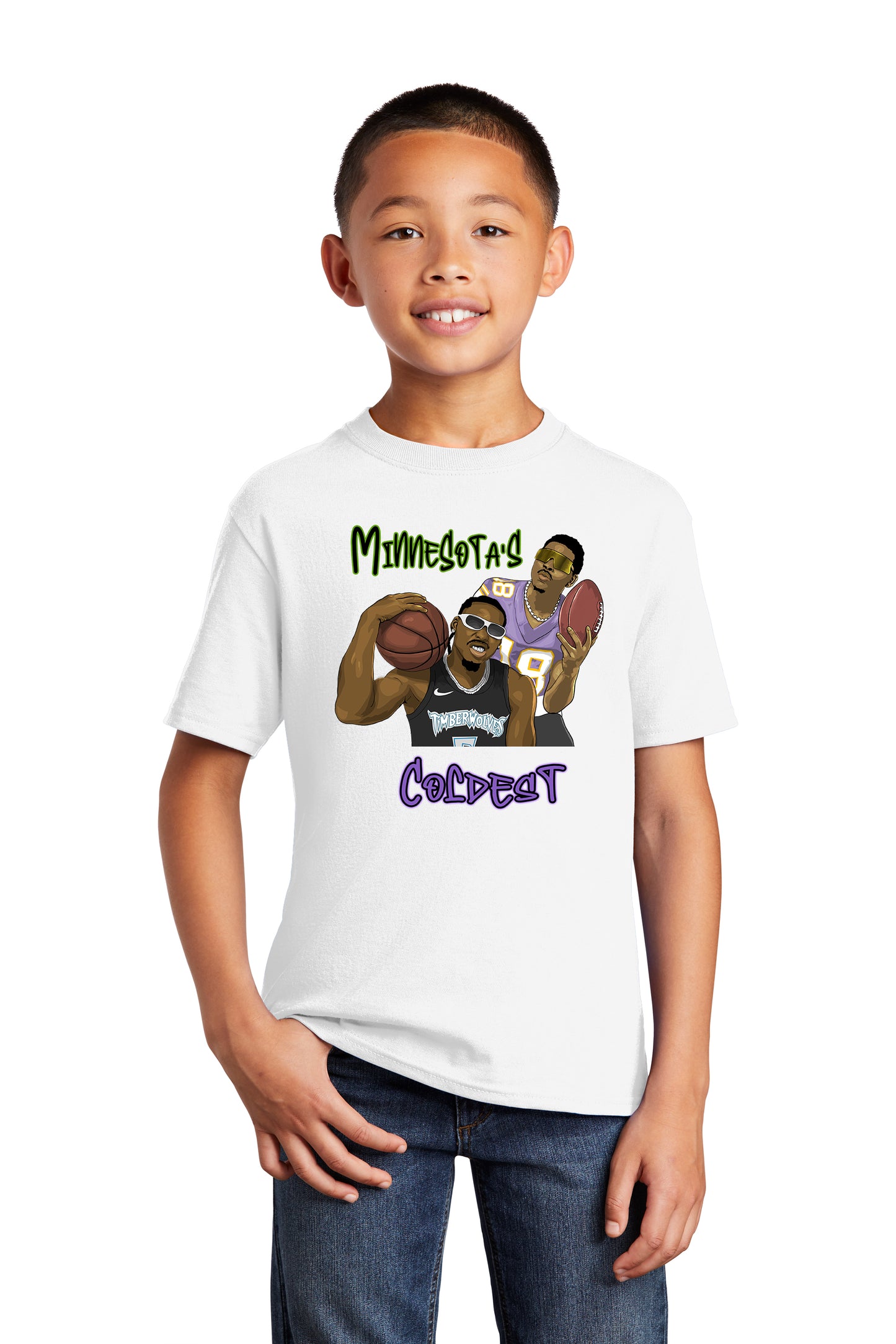 Justin Jefferson / Ant Edwards Minnesota Coldest Shirt