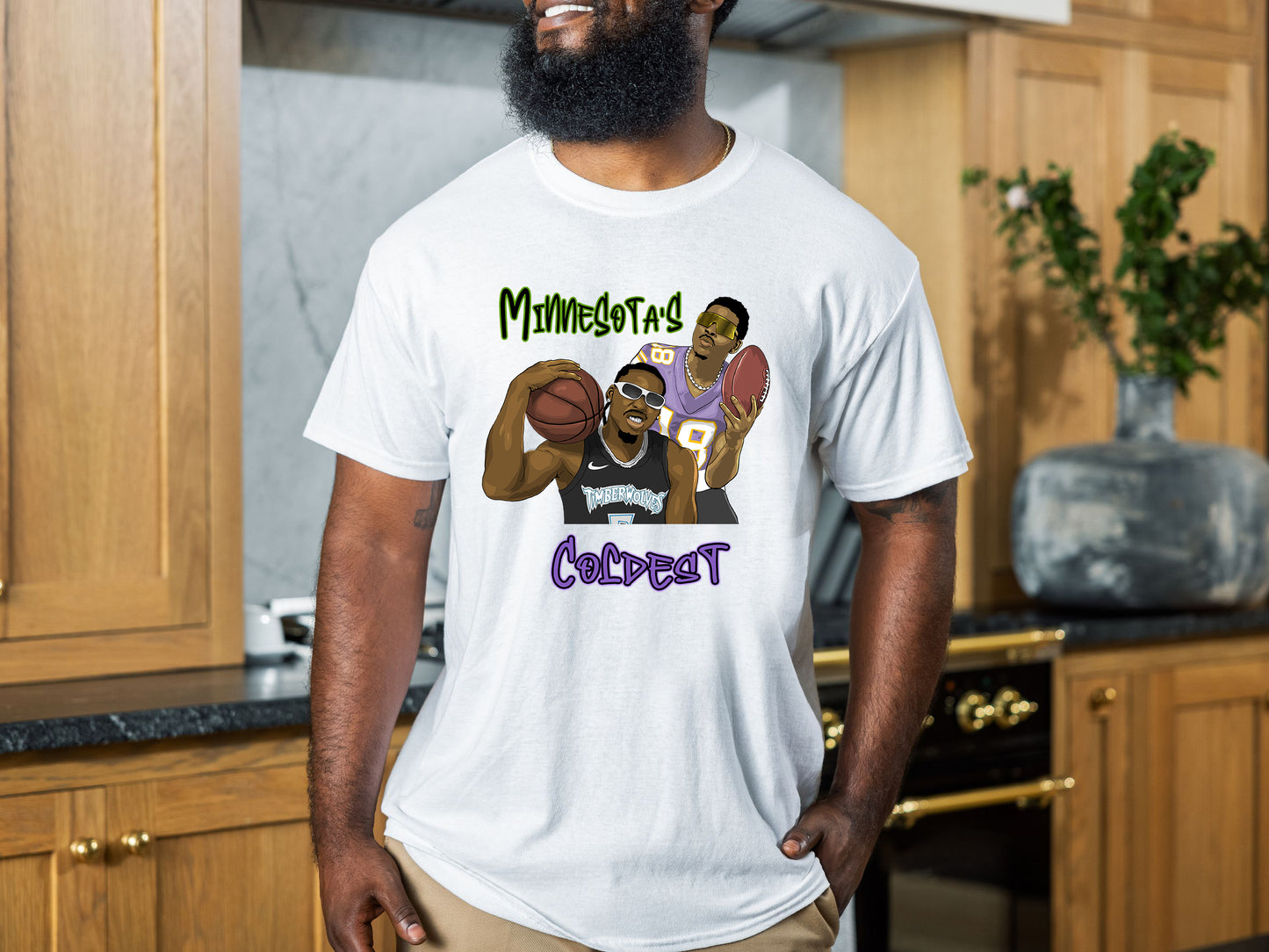 Justin Jefferson / Ant Edwards Minnesota Coldest Shirt