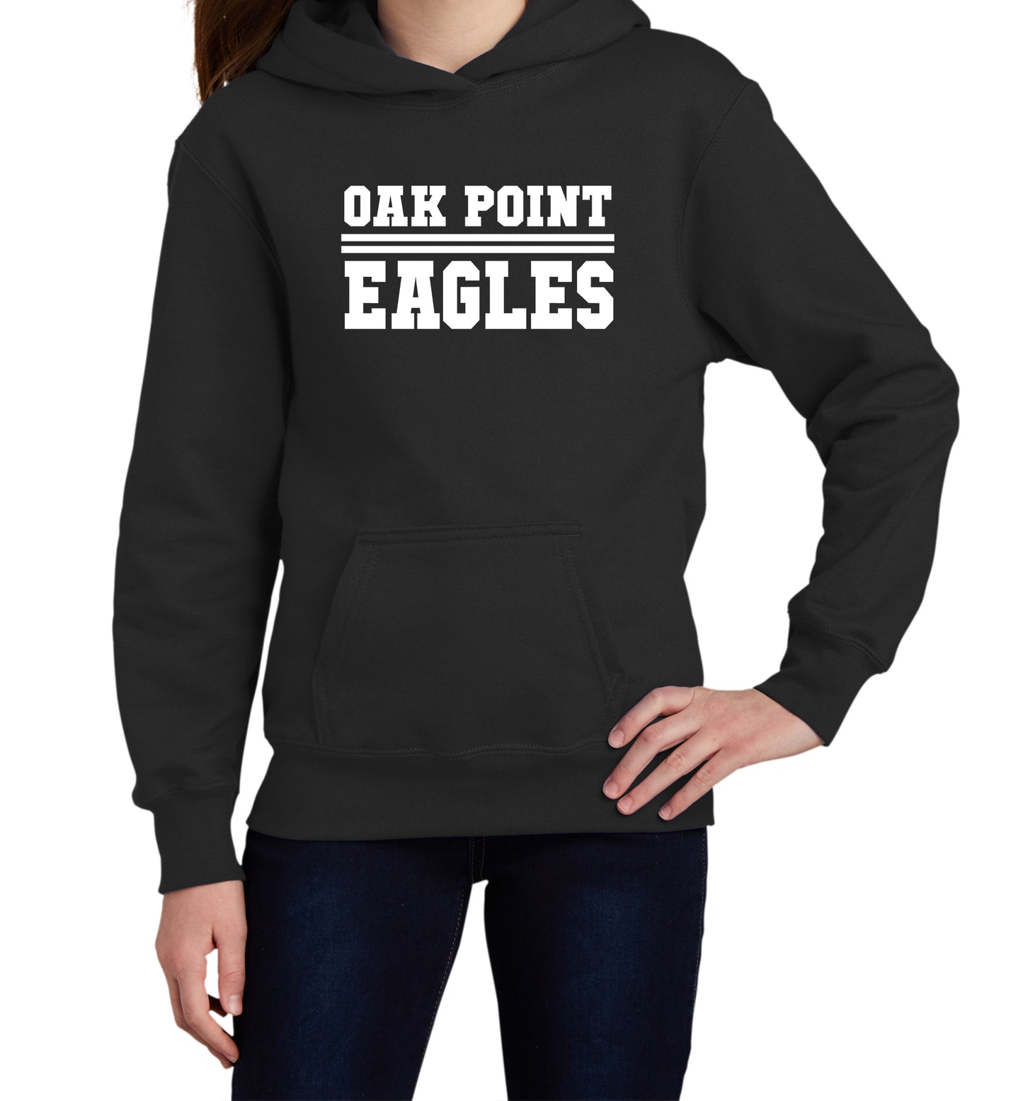 Oak Point Style 1 Hoodie - Double Line