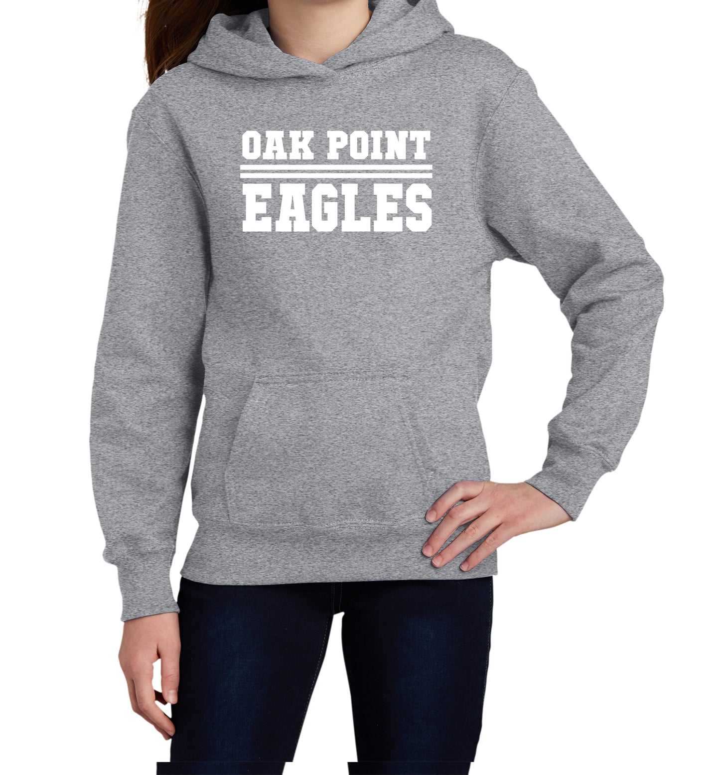 Oak Point Style 1 Hoodie - Double Line