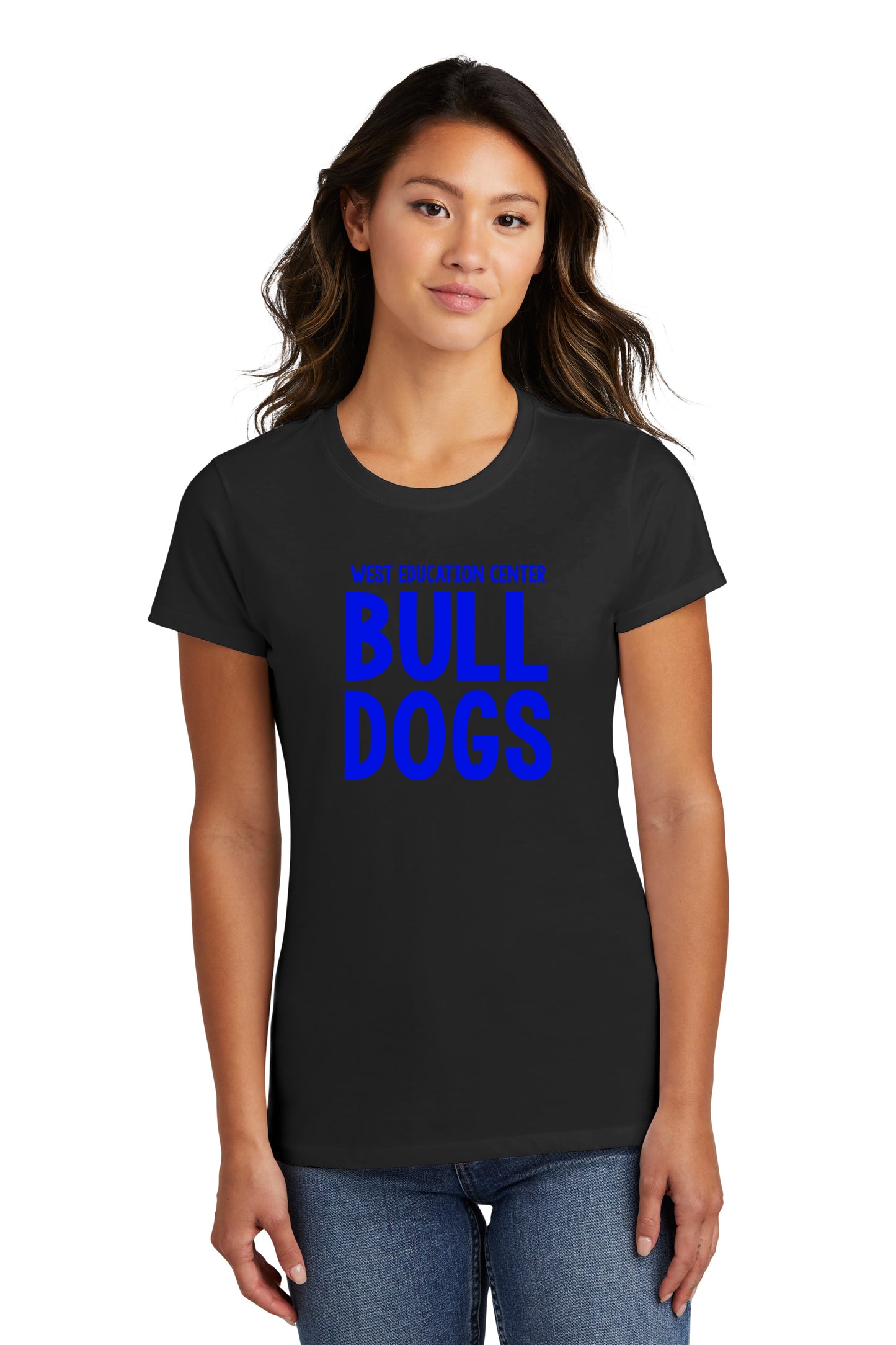 Women's West Education Bulldogs Tshirt Style 1