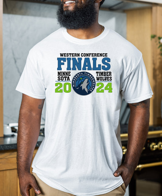 Timberwolves Western Conference Finals Tshirt Style 1