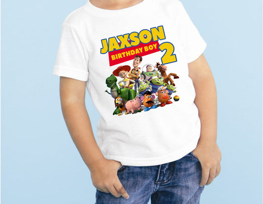 Toy Story Personalized Birthday Shirt