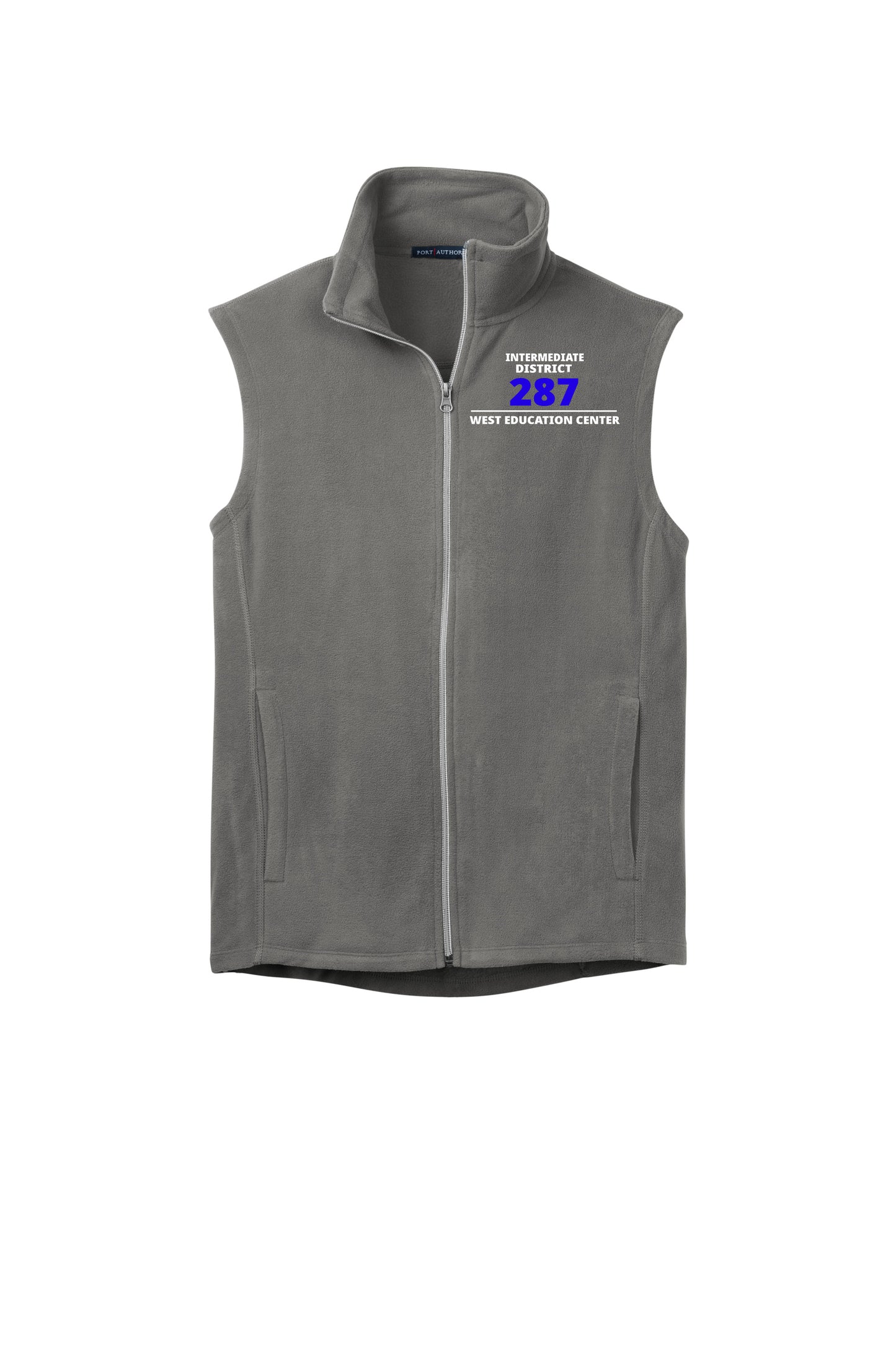 Unisex West Education Bulldogs Vest District 287 Logo