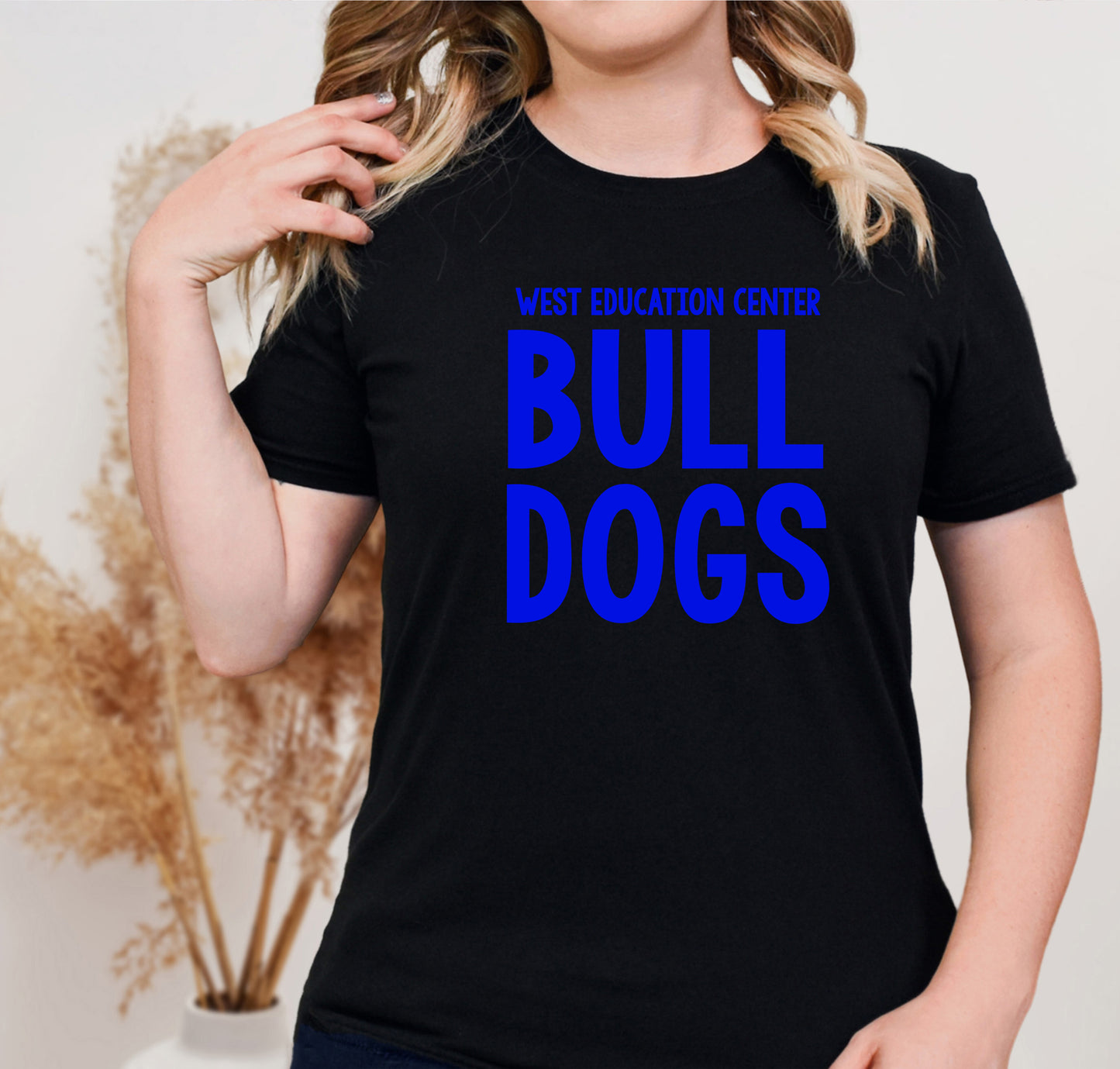 Unisex West Education Bulldogs Tshirt Style 1