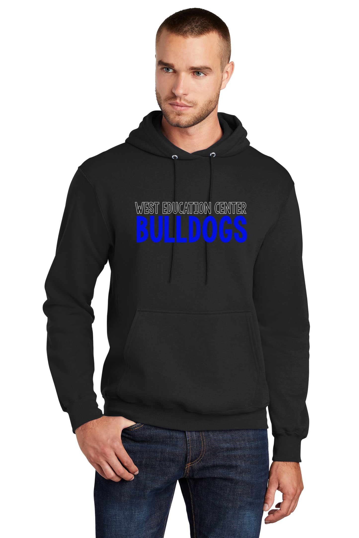 West Education Bulldogs Hoodie Style 2