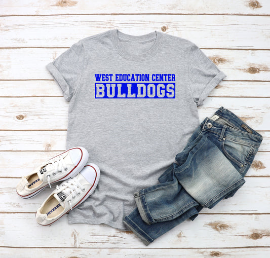 Unisex West Education Bulldogs Tshirt Style 5