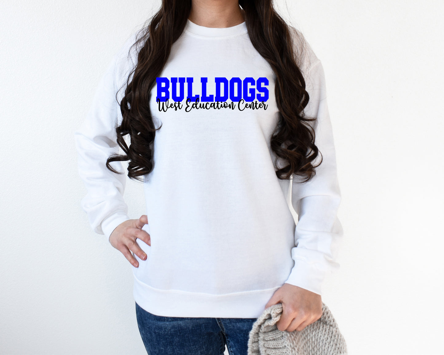 West Education Bulldogs Crewneck Style 3