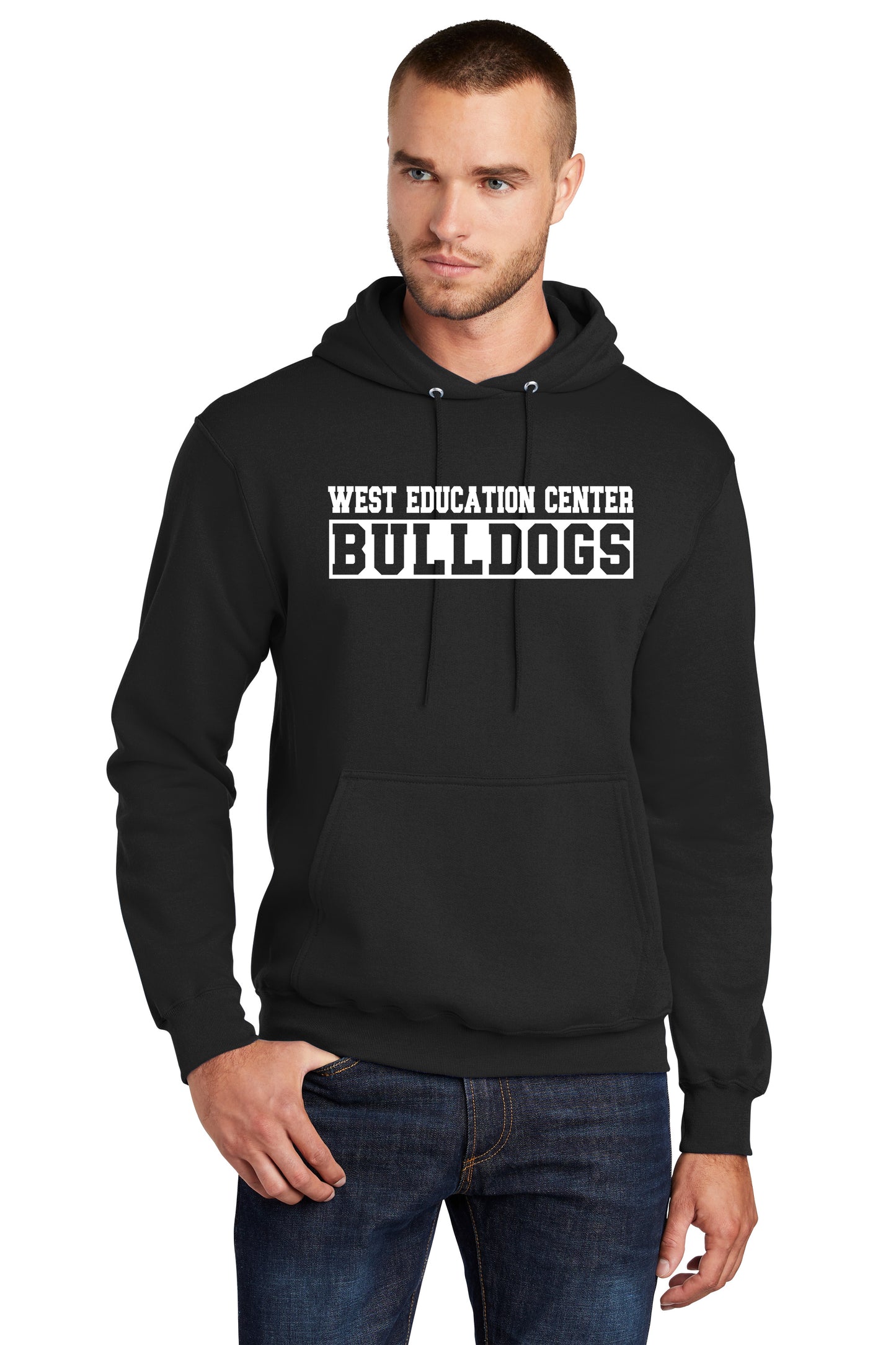 West Education Bulldogs Hoodie Style 5