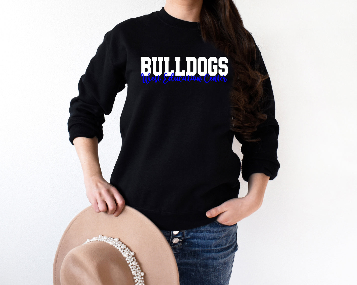 West Education Bulldogs Crewneck Style 3