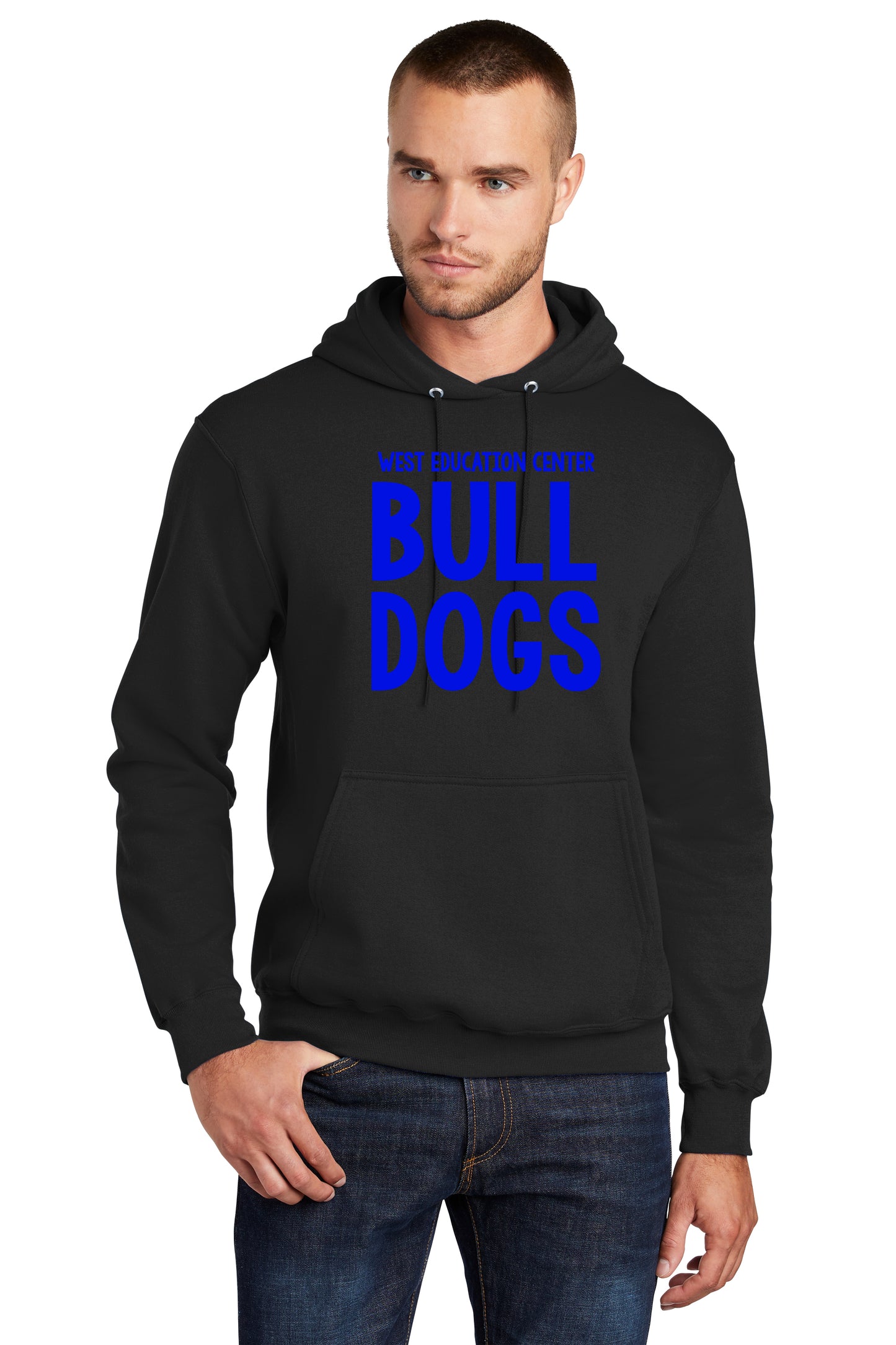 West Education Bulldogs Hoodie Style 1