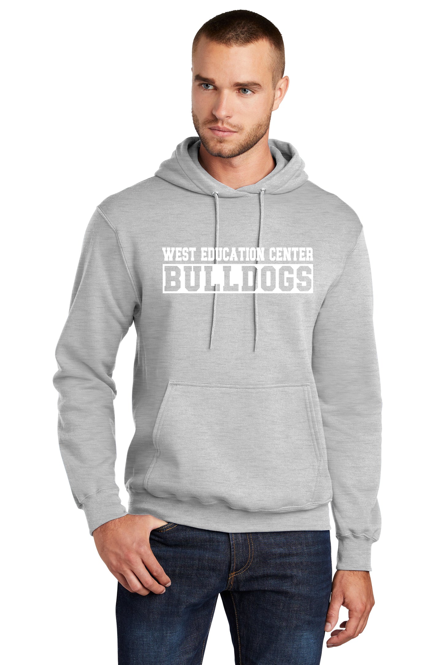 West Education Bulldogs Hoodie Style 5